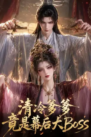 《清冷爹爹竟是幕后大Boss（43集）（夸克网盘）》短剧封面