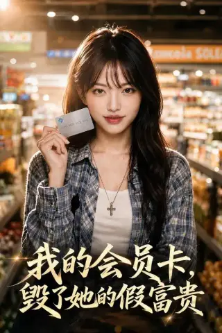 《我的会员卡，毁了她的假富贵（30集） AI短剧（夸克网盘）》短剧封面
