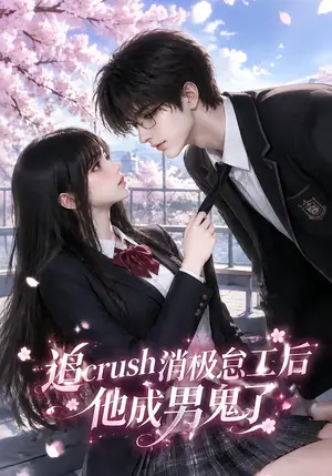 《追crush消极怠工后他成男鬼了（40集）（夸克网盘）》短剧封面