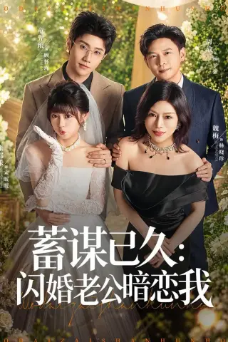 《蓄谋已久：闪婚老公暗恋我＆我带崽闪婚后怎么老妈也（77集）童羿琅＆张邵禾（夸克网盘）》短剧封面