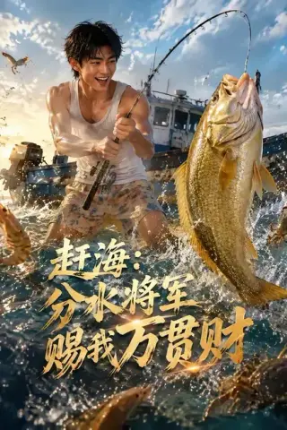 《赶海：分水将军赐我万贯财（109集）（夸克网盘）》短剧封面