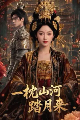 《一枕山河踏月来（50集）（百度网盘）》短剧封面