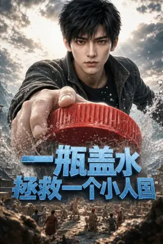 《一瓶盖水拯救一个小人国（43集）AI短剧（夸克网盘）》短剧封面