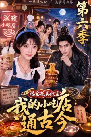 《福宝花卷致富：我的小吃店通古今第六季（164集）（夸克网盘）》短剧封面