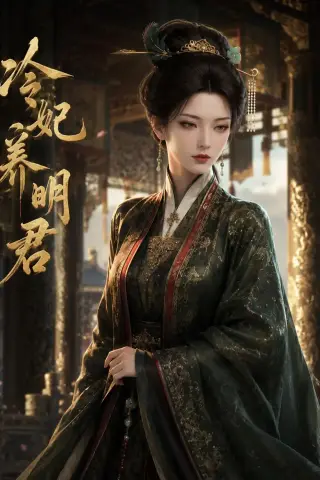 《冷妃养明君（22集）（夸克网盘）》短剧封面