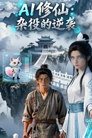 《AI修仙：杂役的逆袭（24集）Ai短剧（百度网盘）》短剧封面