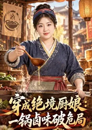 《穿成绝境厨娘：一锅卤味破危局（80集）（夸克网盘）》短剧封面