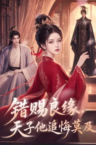 《错赐良缘，天子他追悔莫及（61集）AI短剧（夸克网盘）》短剧封面