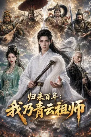 《归来百年：我乃青云祖师（37集）AI短剧 (2026)》短剧封面