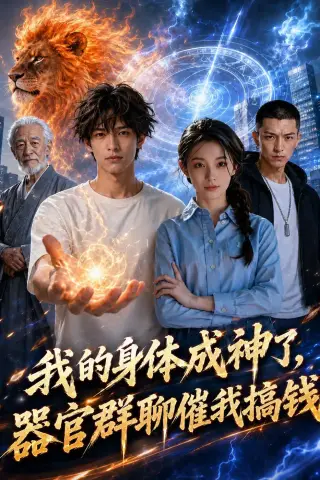 《我的身体成神了，器官群聊催我搞钱（58集）AI短剧 (2026)》短剧封面