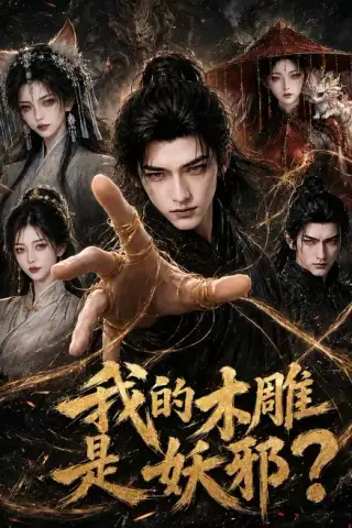 《我的木雕是妖邪？（61集）（夸克网盘）》短剧封面