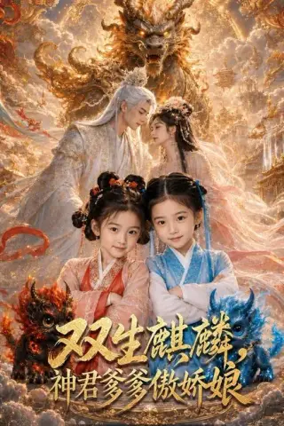 《双生麒麟，神君爹爹傲娇娘（78集）（百度网盘）》短剧封面