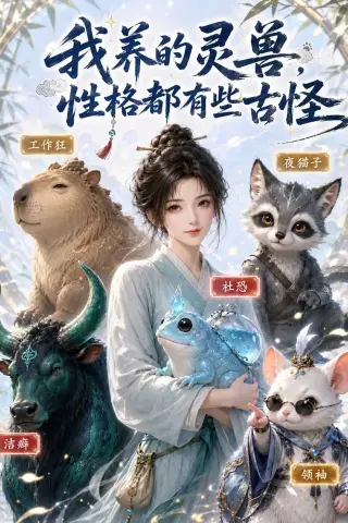 《我养的灵兽，性格都有些古怪（64集）（夸克网盘）》短剧封面
