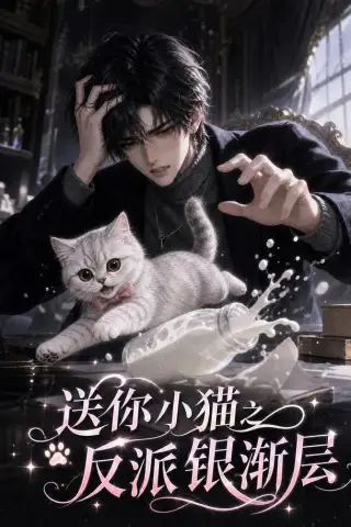 《送你小猫之反派银渐层（21集）（夸克网盘）》短剧封面