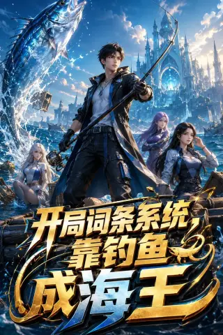 《开局词条系统，靠钓鱼成海王（60集）AI短剧（夸克网盘）》短剧封面
