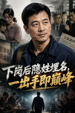 《下岗后隐姓埋名，一出手即巅峰（38集）（百度网盘）》短剧封面