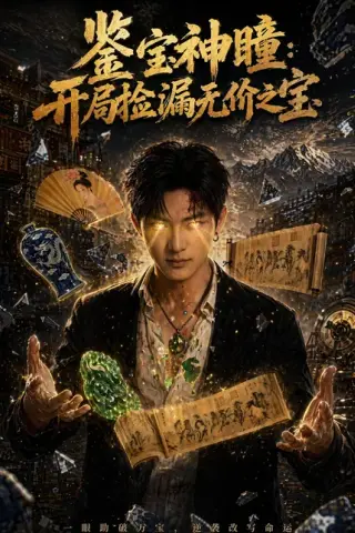 《鉴宝神瞳：开局捡漏无价之宝（59集）AI短剧（百度网盘）》短剧封面