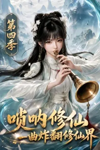 《唢呐修仙，一曲炸翻修仙界第四季（129集）（夸克网盘）》短剧封面