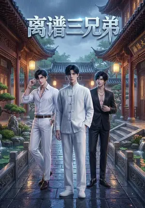 《离谱三兄弟第一季（25集）（夸克网盘）》短剧封面