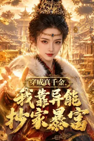 《穿成真千金，我靠异能抄家暴富（101集）（夸克网盘）》短剧封面