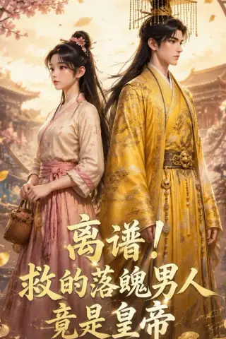 《离谱！救的落魄男人竟是皇帝（21集）（百度网盘）》短剧封面