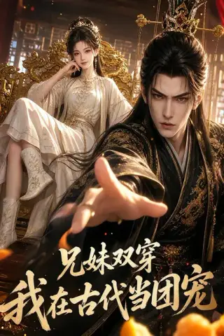 《兄妹双穿：我在古代当团宠（100集）（夸克网盘）》短剧封面