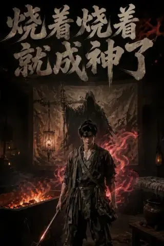 《烧着烧着就成神了（82集）（夸克网盘）》短剧封面