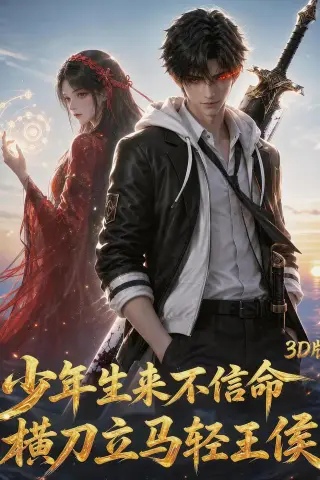 《少年生来不信命，横刀立马轻王侯3d版（99集）（夸克网盘）》短剧封面