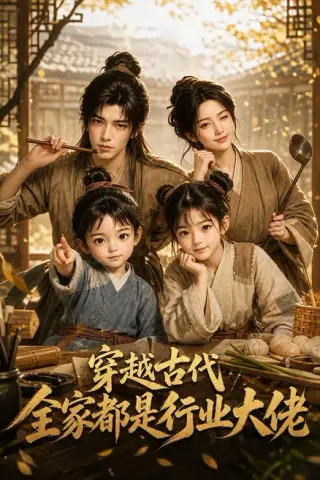 《穿越古代，全家都是行业大佬（135集）（夸克网盘）》短剧封面
