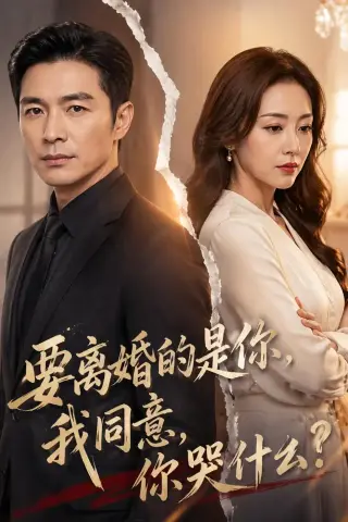 《要离婚的是你，我同意，你哭什么？（45集）AI短剧（夸克网盘）》短剧封面