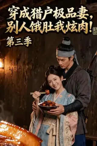 《穿成猎户极品妻，别人饿肚我炫肉！第三季（40集）AI短剧 (2026)》短剧封面