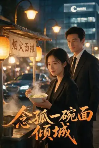 《念孤一碗面倾城（65集）AI短剧 (2026)》短剧封面