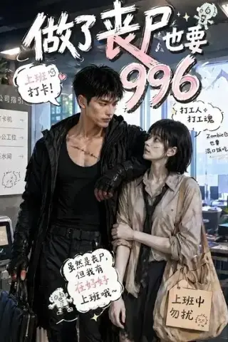 《做了丧尸也要996（49集）AI短剧 (2026)》短剧封面