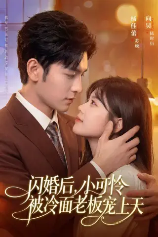 《闪婚后，小可怜被冷面老板宠上天（87集）杨佳蕾＆向昊（1080P）（夸克网盘）》短剧封面