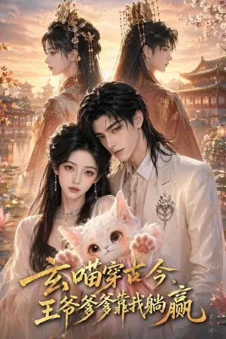 《玄喵穿古今，王爷爹爹靠我躺赢（71集）（夸克网盘）》短剧封面