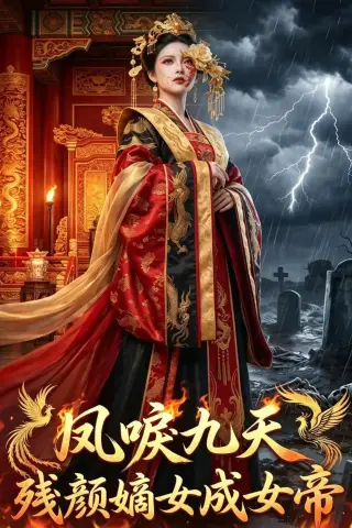 《凤唳九天，残颜嫡女成女帝（71集）Ai短剧（夸克网盘）》短剧封面
