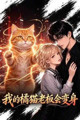《我的橘猫老板会变身（50集）（夸克网盘）》短剧封面