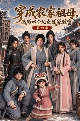 《穿成农家祖母，我带四个儿女发家致富第四季（64集）（夸克网盘）》短剧封面