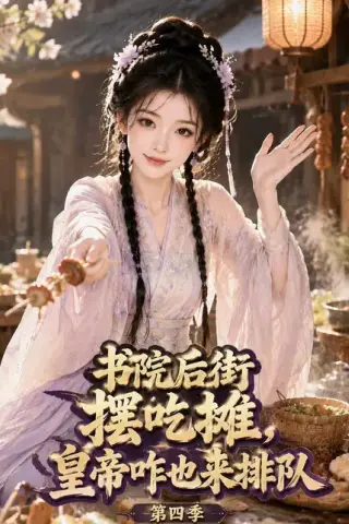 《书院后街摆吃摊，皇帝咋也来排队第四季（124集）（百度网盘）》短剧封面