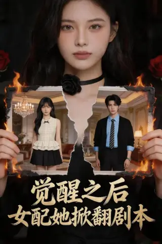 《觉醒之后，女配她掀翻剧本（49集）AI短剧（夸克网盘）》短剧封面