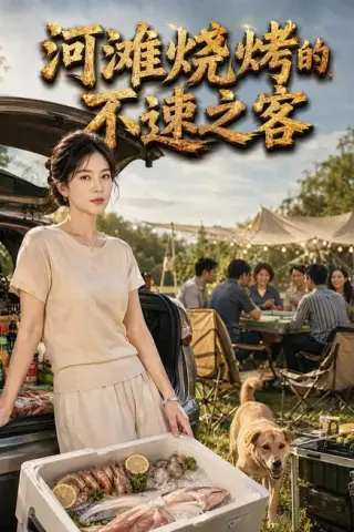 《河滩烧烤的不速之客（28集）AI短剧（夸克网盘）》短剧封面