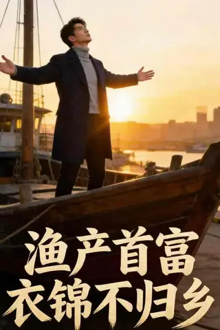 《渔产首富，衣锦不归乡（37集）Ai短剧（百度网盘）》短剧封面