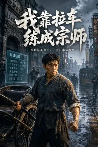 《我靠拉车练成宗师（65集） AI短剧（夸克网盘）》短剧封面