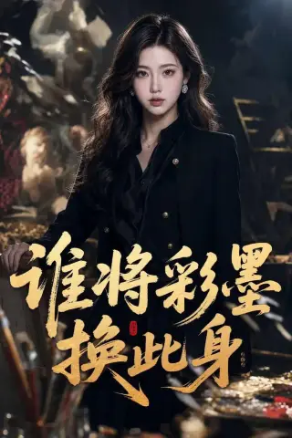 《谁将彩墨换此身（65集）AI短剧（夸克网盘）》短剧封面