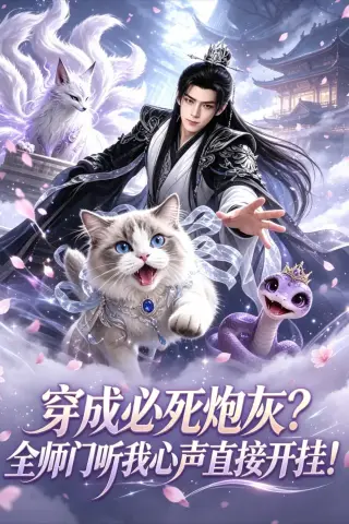 《穿成必死炮灰？全师门听我心声直接开挂！（3集）AI短剧 (2026)》短剧封面