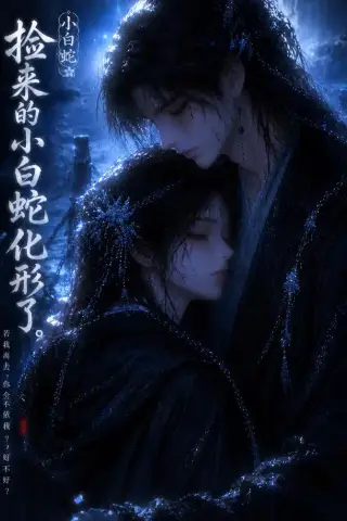 《捡来的小白蛇化形了（40集）（夸克网盘）》短剧封面