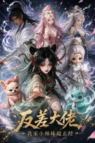 《反差大佬：我家小师妹超正经（200集）（夸克网盘）》短剧封面