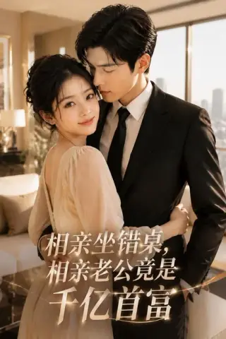 《相亲坐错桌，相亲老公竟是千亿首富（100集）（夸克网盘）》短剧封面