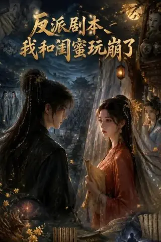 《反派剧本我和闺蜜玩崩了（45集）（夸克网盘）》短剧封面