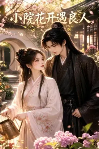 《小院花开遇良人（21集）AI短剧（夸克网盘）》短剧封面